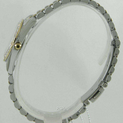 Seiko Solar Two Tone Swarovski Crystals SUP094P1 SUP094P Orologio da donna