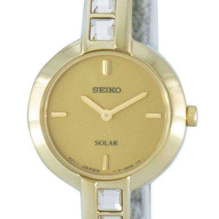 Seiko Solar Swarovski Crystals SUP194 SUP194P1 SUP194P Orologio da donna