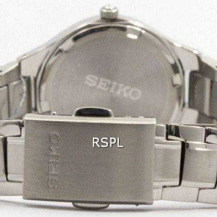 Orologio da donna Seiko Solar in titanio con quadrante bianco SUP277 SUP277P1 SUP277P