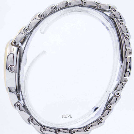 Seiko Solar Two Tone Swarovski Crystals SUP296 SUP296P1 SUP296P Orologio da donna