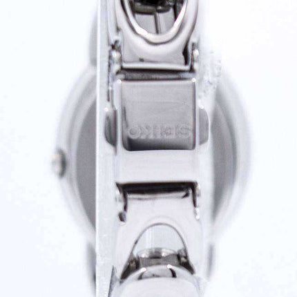 Seiko Solar Two Tone Swarovski Crystals SUP296 SUP296P1 SUP296P Orologio da donna