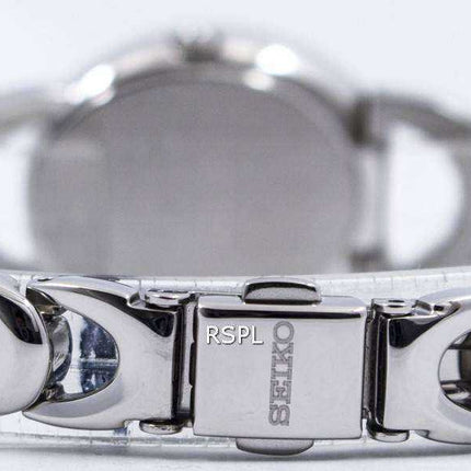 Seiko Solar Two Tone Swarovski Crystals SUP296 SUP296P1 SUP296P Orologio da donna