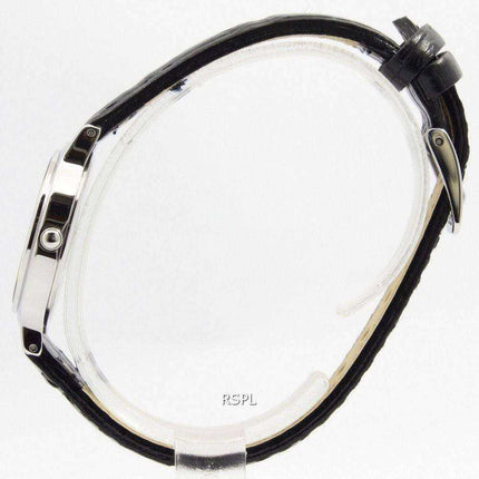 Cinturino in pelle quadrante bianco Seiko Solar SUP299 SUP299P1 SUP299P