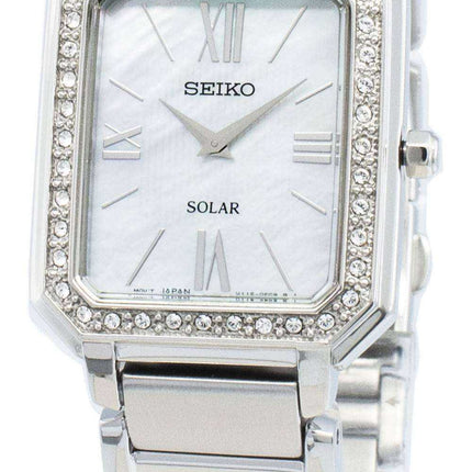 Orologio da donna Seiko Conceptual SUP427P SUP427P1 SUP427 Diamond Accents Solar