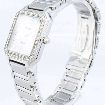 Orologio da donna Seiko Conceptual SUP427P SUP427P1 SUP427 Diamond Accents Solar