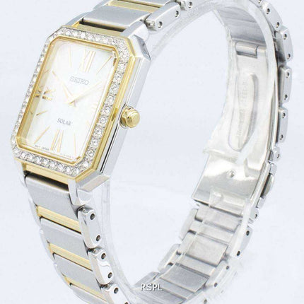 Orologio da donna Seiko Conceptual SUP428P SUP428P1 SUP428 Diamond Accents Solar