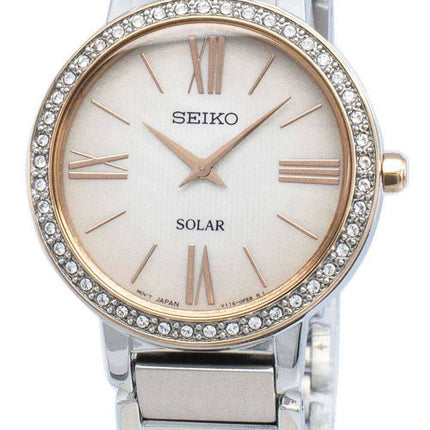 Orologio da donna Seiko Conceptual SUP432P SUP432P1 SUP432 Diamond Accents Solar