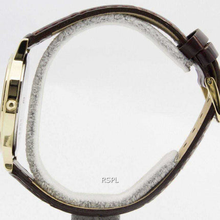 Orologio da uomo Seiko Solar Gold Tone SUP870 SUP870P1 SUP870P
