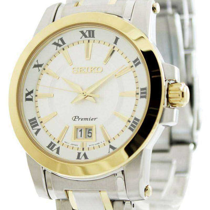 Orologio da uomo Seiko Premier Big Date Calendar SUR016 SUR016P1 SUR016P