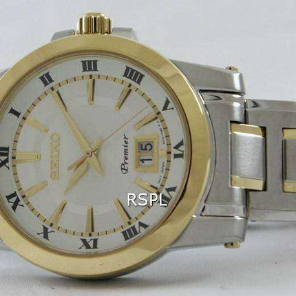 Orologio da uomo Seiko Premier Big Date Calendar SUR016 SUR016P1 SUR016P