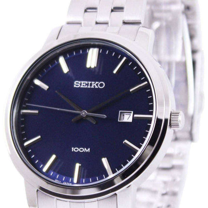 Orologio da uomo Seiko Quartz Blue Dial SUR107P1 SUR107P