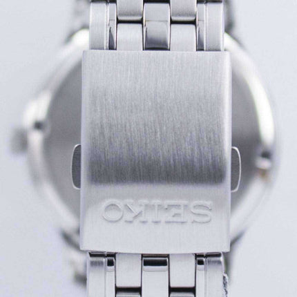 Orologio al quarzo Seiko al quarzo quadrante bianco 100M SUR141 SUR141P1 SUR141P
