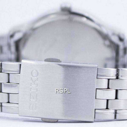 Orologio al quarzo Seiko al quarzo quadrante bianco 100M SUR141 SUR141P1 SUR141P