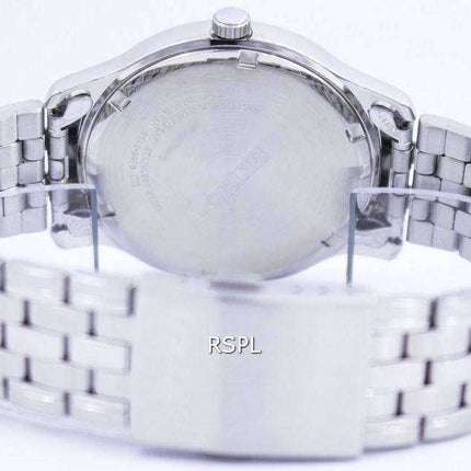 Orologio al quarzo Seiko al quarzo quadrante bianco 100M SUR141 SUR141P1 SUR141P