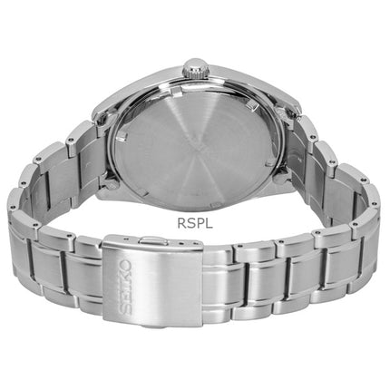 Orologio da uomo Seiko in acciaio inossidabile con quadrante blu al quarzo SUR309P1 100M