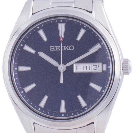 Orologio da uomo Seiko Classic Blue Dial Quartz SUR341 SUR341P1 SUR341P 100M