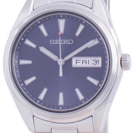 Orologio da uomo Seiko Blue Dial Quartz SUR347 SUR347P1 SUR347P 100M