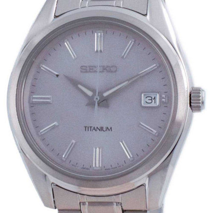 Seiko Discover More Titanium Quartz SUR369 SUR369P1 SUR369P 100M Orologio da uomo