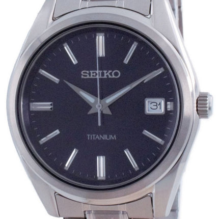 Seiko Discover More Titanium Quartz SUR373 SUR373P1 SUR373P 100M Orologio da uomo