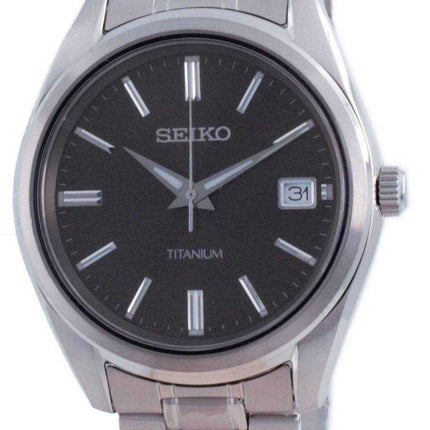 Seiko Discover More Titanium Quartz SUR375 SUR375P1 SUR375P 100M Orologio da uomo