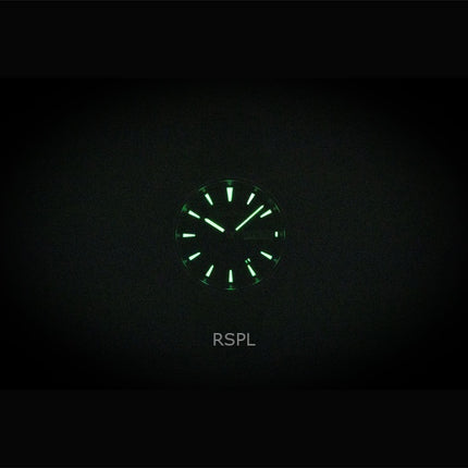 Orologio da uomo Seiko Neo Classic con cinturino in pelle e quadrante verde al quarzo SUR449P1 100M