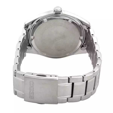 Orologio da uomo Seiko Classic in acciaio inossidabile con quadrante blu al quarzo SUR525P1 100M