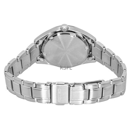 Orologio da donna Seiko Conceptual in acciaio inossidabile con quadrante rosa al quarzo SUR529P1 100M