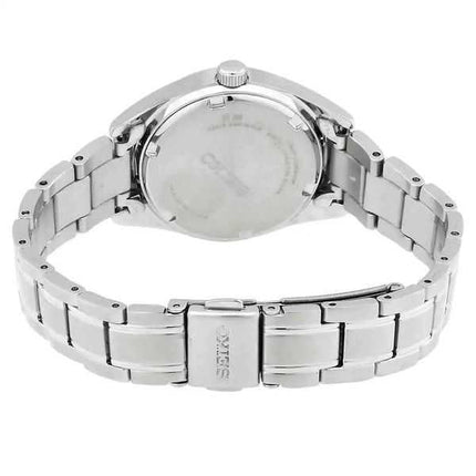 Orologio da donna Seiko Classic in acciaio inossidabile con quadrante blu al quarzo SUR531P1 100M
