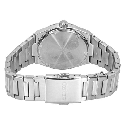 Orologio da donna Seiko Classic in acciaio inossidabile con quadrante color salmone, al quarzo SUR577P1, 100 m