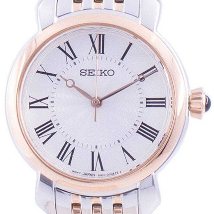 Seiko Scopri di più quadrante bianco al quarzo SUR628 SUR628P1 SUR628P Orologio da donna