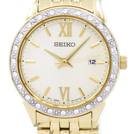 Orologio da donna Seiko Quartz Diamond Accent SUR688 SUR688P1 SUR688P