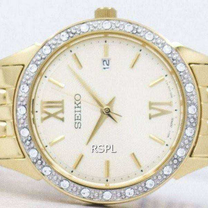 Orologio da donna Seiko Quartz Diamond Accent SUR688 SUR688P1 SUR688P