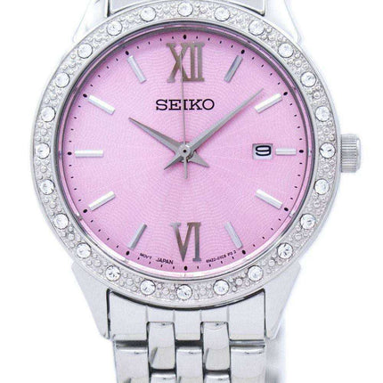 Seiko Quartz Diamond Accent SUR693 SUR693P1 SUR693P Orologio da donna
