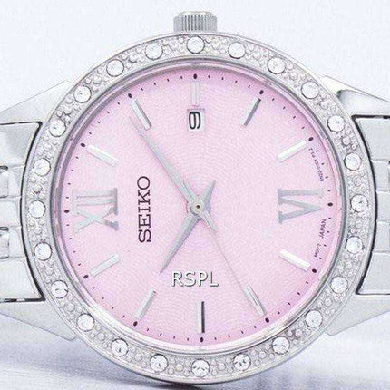 Seiko Quartz Diamond Accent SUR693 SUR693P1 SUR693P Orologio da donna