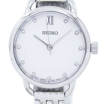 Seiko Analog Quartz Diamond Accent Orologio SUR697 SUR697P1 SUR697P da donna