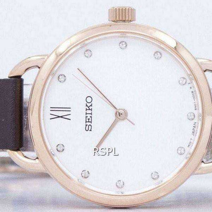 Orologio da donna Seiko Analog Quartz Diamond Accent SUR698P2