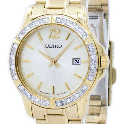 Orologio da donna Seiko Quartz Diamond Accent SUR714 SUR714P1 SUR714P