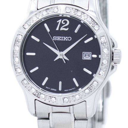 Seiko Analog Quartz Diamond Accent Orologio SUR719 SUR719P1 SUR719P da donna