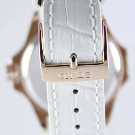 Seiko Quartz Crystals White Dial SUR800 SUR800P1 SUR800P Orologio da donna