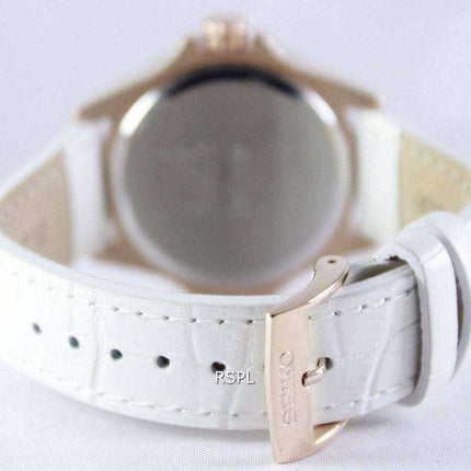 Seiko Quartz Crystals White Dial SUR800 SUR800P1 SUR800P Orologio da donna