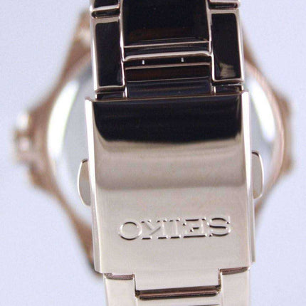 Seiko Quartz Crystals Rose Gold SUR802 SUR802P1 SUR802P Orologio da donna