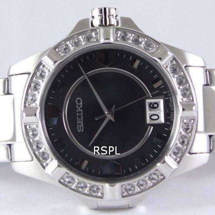Orologio da donna con quadrante nero con quadrante nero SUR807 SUR807P1 SUR807P
