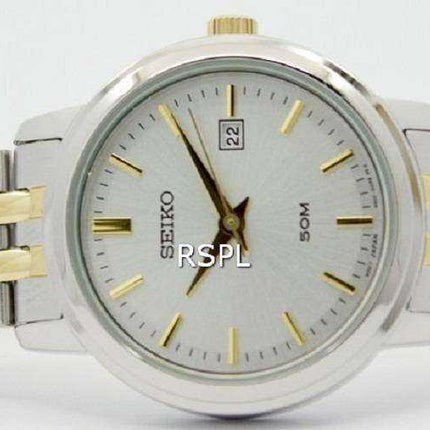 Orologio da donna in acciaio inossidabile SUR825 SUR825P1 SUR825P con due tonalità al quarzo Seiko