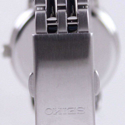 Orologio da donna Seiko Quartz blu scuro con quadrante SUR829P1 SUR829P