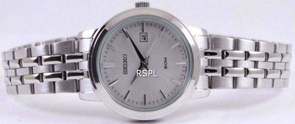 Seiko Quartz Silver Dial SUR831P1 SUR831P Orologio da donna