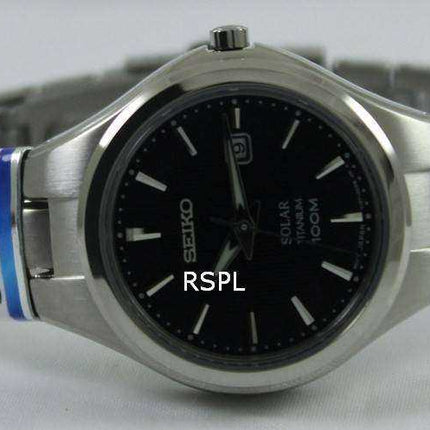 Orologio da donna Seiko Solar Titanium 100M SUT201P1 SUT201P