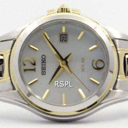 Orologio da donna Seiko Solar con quadrante in madreperla SUT234 SUT234P1 SUT234P