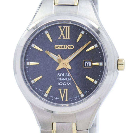 Orologio da donna Seiko Titanium Solar SUT275 SUT275P1 SUT275P