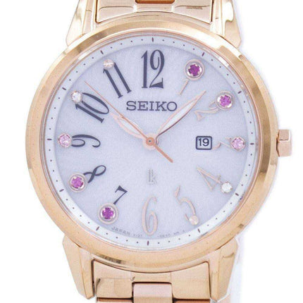 Seiko Solar Japan Made Diamond Accent SUT302 SUT302J1 SUT302J Orologio da donna