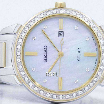 Orologio da donna Seiko Solar Diamond Accent SUT328 SUT328P1 SUT328P